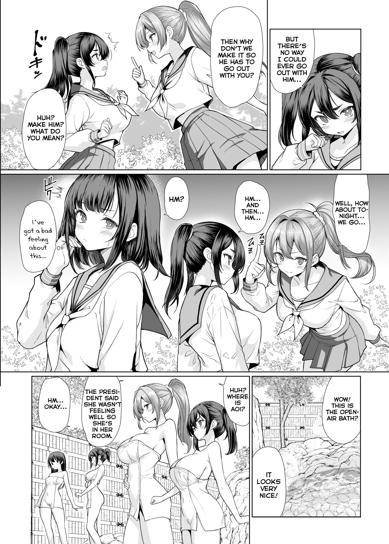 Hentai Manga Comic-My Students Jumped Me When I Got in the Hot Spring-Read-3
